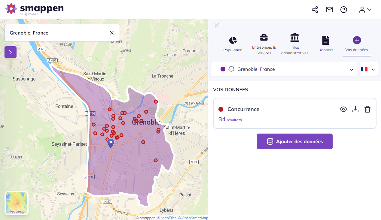 Palmarès Des Villes Les Plus Sportives De France - Smappen